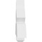 Ekena Millwork Redmond Architectural Grade PVC Gable Bracket, 60"W x 17 1/2"H x 4"D x 6"F, 7/12 Pitch GBP060X18X0406RED00 - alternate 2